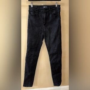 Abercrombie & Fitch Simone High Rise Super Skinny Denim Jeans Womens 27/ 4 Black